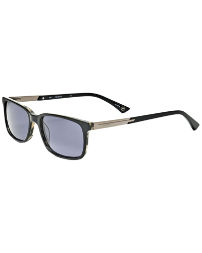 Hackett Bespoke Men's Hek1245 54mm Sunglasses In Black