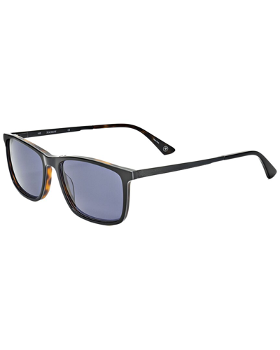 Hackett Bespoke Men's Hek1230-1 54mm Sunglasses In Black