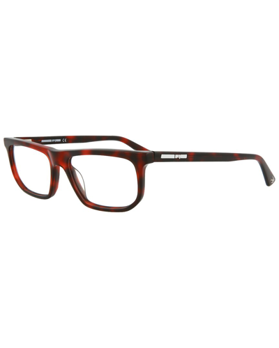 Mcq By Alexander Mcqueen Unisex Mq0252o 34mm Optical Frames In Brown