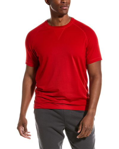 Fourlaps Level Tech Wool-blend T-shirt In Red