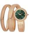 Christian Van Sant Naga Quartz Green Dial Ladies Watch Cv0895