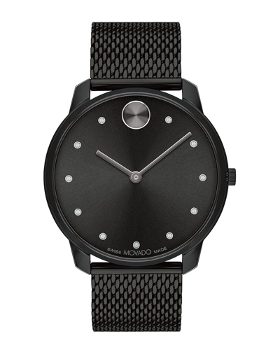 Movado Men's Bold Black Dial Watch