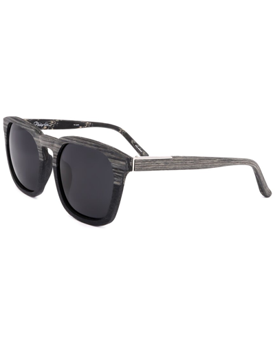 Linda Farrow Philip Lim By  Men's Pl169 55mm Sunglasses In Grey