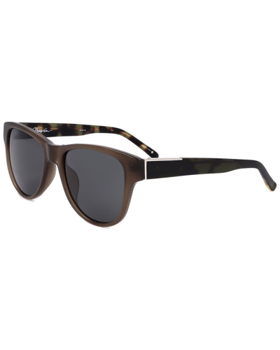 Linda Farrow 3.1 Phillip Lim X  Men's Pl147 53mm Sunglasses In Brown