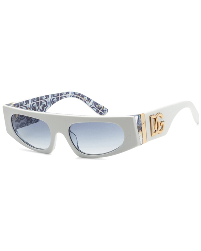 Dolce & Gabbana Women's Dg4411 54mm Sunglasses In White