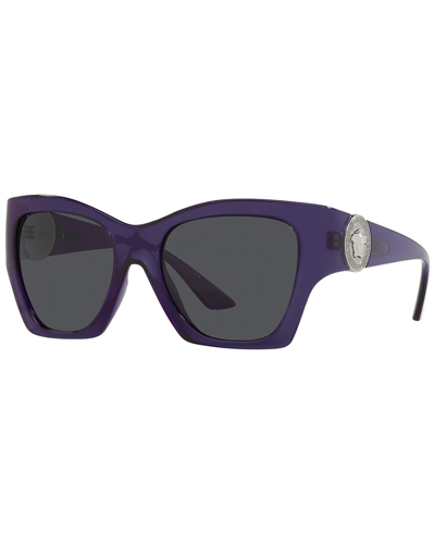 Versace Woman Sunglass Ve4452 In Purple