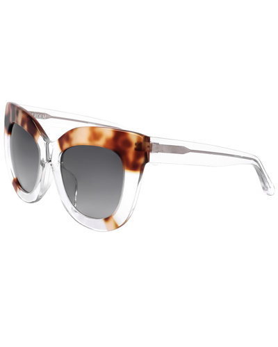 Linda Farrow X Erdem Women's Edm20 51mm Sunglasses In Brown