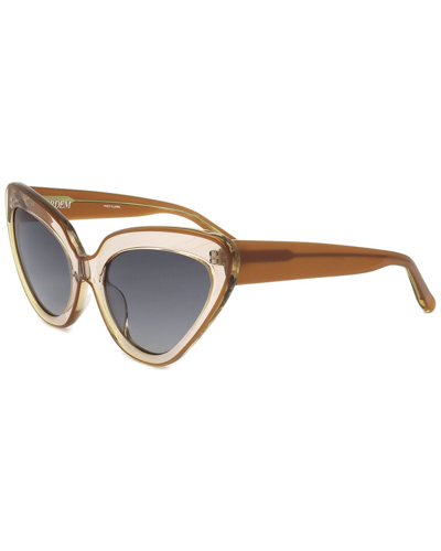 Linda Farrow Erdem X  Women's Edm29 57mm Sunglasses In Brown