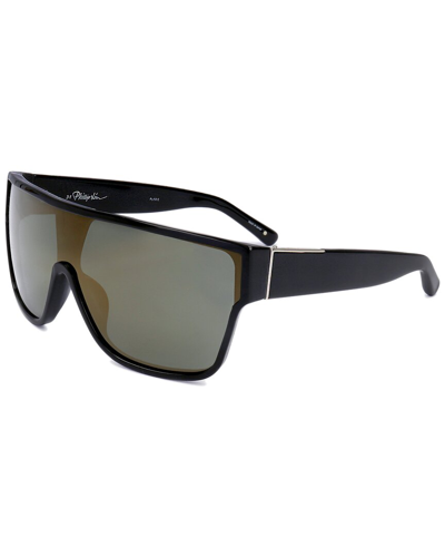 Linda Farrow X Phillip Lim Unisex Pl50 66mm Sunglasses In Black