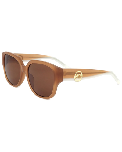 Linda Farrow X No 21 Women's N21s48 58mm Sunglasses In Brown