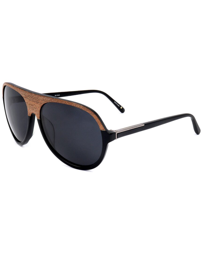 Linda Farrow X Phillip Lim Unisex Pl126 59mm Sunglasses In Black