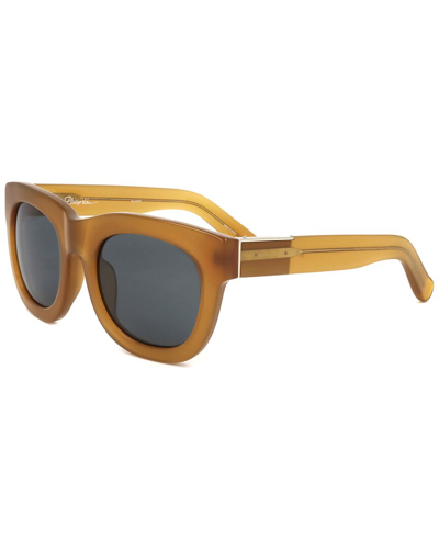 Linda Farrow X Phillip Lim Unisex Pl159 51mm Sunglasses In Brown
