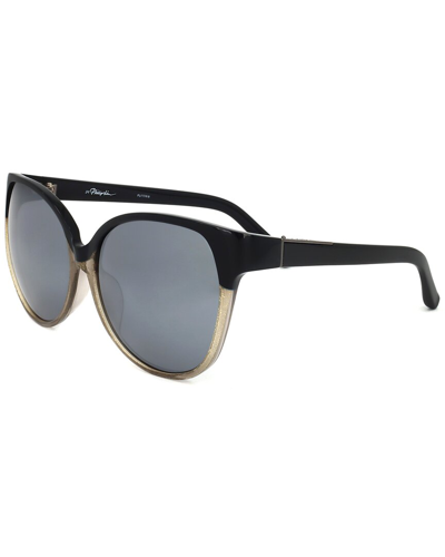 Linda Farrow 3.1 Phillip Lim X  Women's Pl174 61mm Sunglasses In Black