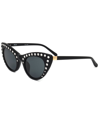 Linda Farrow No 21 By Women's N21s35 47mm Sunglasses In Black