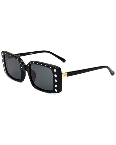 Linda Farrow N°21 X  No 21 By Women's N21s34 47mm Sunglasses In Black