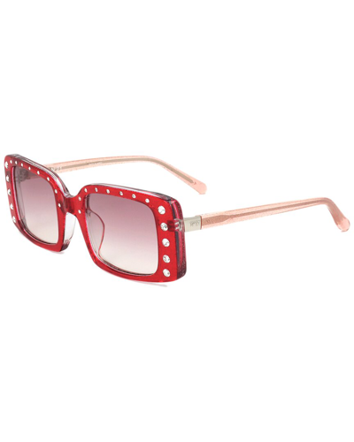 Linda Farrow N°21 X  No 21 By Women's N21s34 47mm Sunglasses In Red