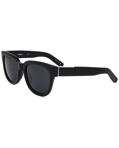 Linda Farrow X Phillip Lim Unisex Pl158 55mm Sunglasses In Black