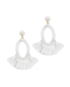 ADORNIA ADORNIA 14K PLATED STATEMENT EARRINGS