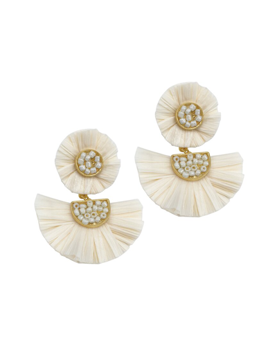 Adornia 14k Plated Statement Earrings In Gold