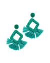 ADORNIA ADORNIA RHODIUM PLATED STATEMENT EARRINGS