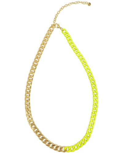 Adornia 14k Plated Chain Necklace In Gold