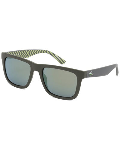 Lacoste Men's 54mm Matte Army Green Sunglasses