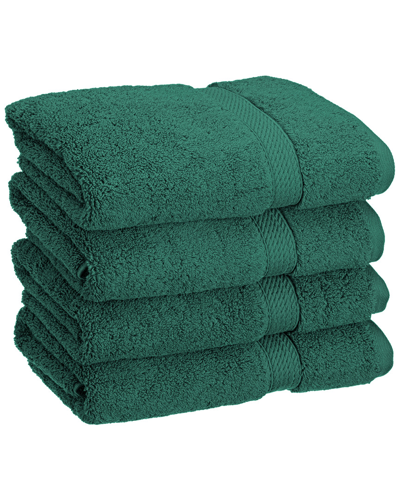 Superior Solid 4pc Absorbent Hand Towel Set