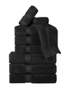 Superior Egyptian Cotton 9pc Plush Heavyweight Absorbent Luxury Soft Towel Set