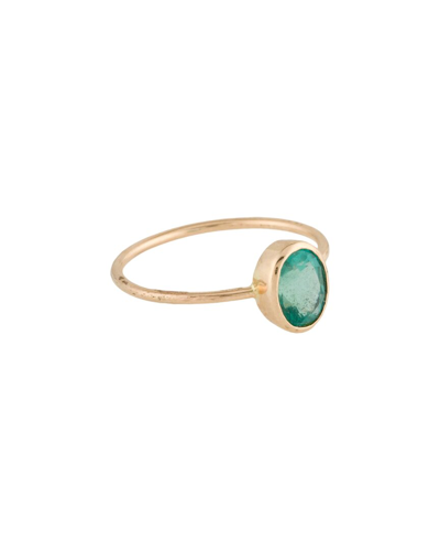 Gemstones 14k 0.72 Ct. Tw. Emerald Ring