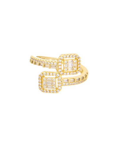 Juvell 18k Plated Cz Ring