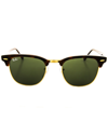 RAY BAN RAY-BAN CLUBMASTER CLASSIC 51MM SUNGLASSES