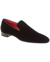 CHRISTIAN LOUBOUTIN CHRISTIAN LOUBOUTIN DANDYROCKS VELVET LOAFER