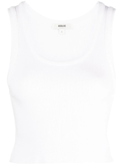 Agolde Top In White