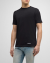 Off-white Scribble Diag Printed T-shirt In Black White