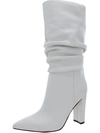 Marc Fisher Ltd Gomer Womens Leather Pointed Toe Mid-calf Boots In Multi