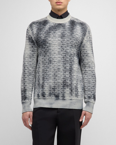 GIVENCHY MEN'S 4G TIE-DYE SWEATER