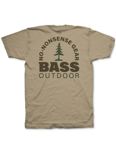 Bass Outdoor Mens Cotton Logo T-shirt In Multi