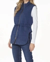 BOBI ZIP UP VEST IN COAST