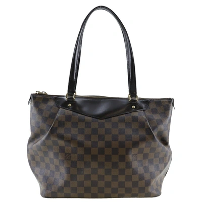 Pre-owned Louis Vuitton Westminster Canvas Shoulder Bag () In Brown