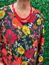 Michelle Mcdowell Jamie Top In Vintage Pedal Ash In Multi