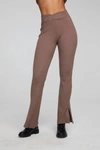 CHASER PARTY FLARE BOTTOMS IN DEEP TAUPE
