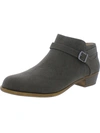 LIFESTRIDE ALEANDER WOMENS FAUX LEATHER ANKLE BOOTIES