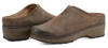 Earth Women's Kolia Round Toe Slip-on Casual Heeled Mules In Dark Brown In Brown