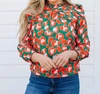 Michelle Mcdowell Mckenna Top In Fancy Like Pine In Multi