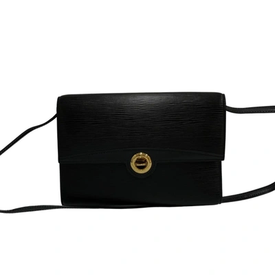 Pre-owned Louis Vuitton Arche Leather Shoulder Bag () In Black