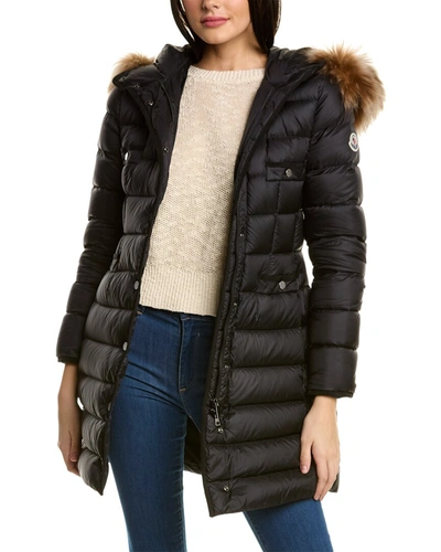 Moncler Women's Archivio Classico Hirmafur Long Coat In Black