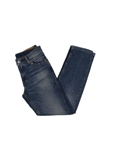 Levi's Mens Denim Whisker Wash Slim Jeans In Multi