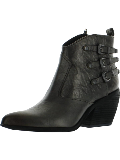 ZODIAC DACEY WOMENS SUEDE ZIPPER ANKLE BOOTS