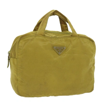 Prada Synthetic Handbag () In Yellow