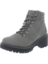 Cliffs By White Mountain Bryce Womens Faux Leather Block Heel Hiking Boots In Multi